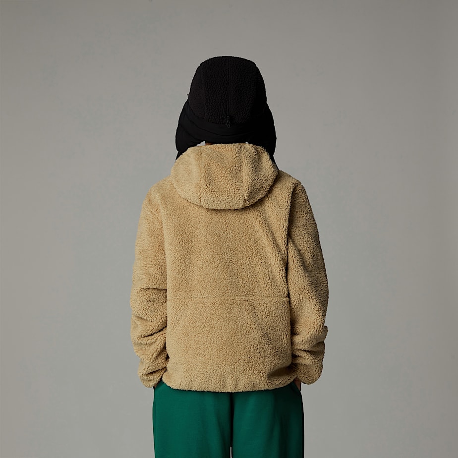 Kids' The North Face Campshire Full-Zip Hoodie Khaki | NF0A61J6A