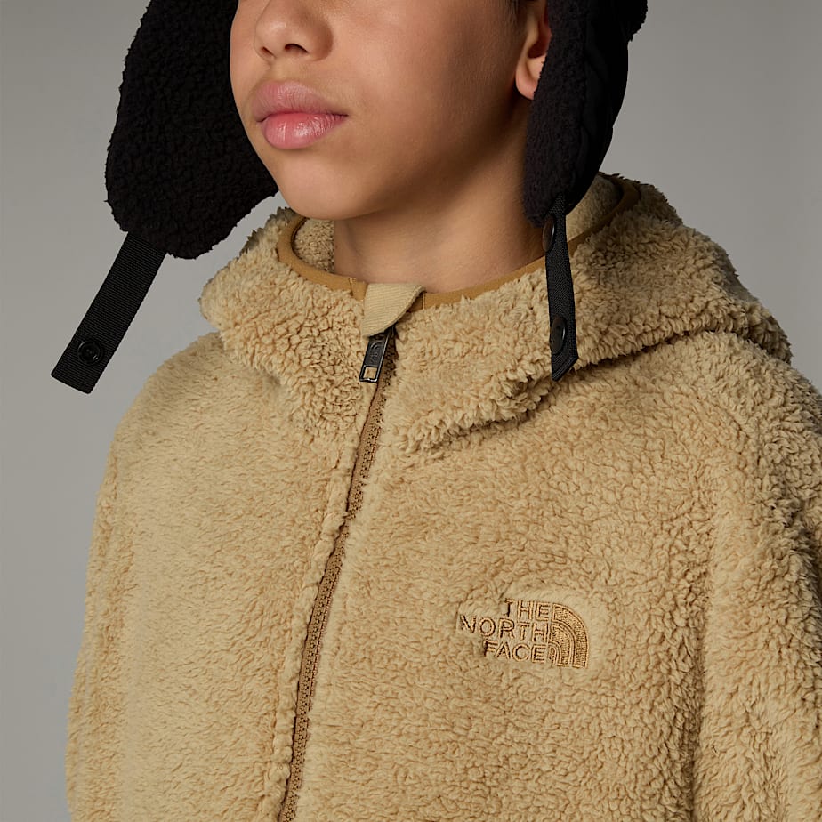 Kids' The North Face Campshire Full-Zip Hoodie Khaki | NF0A61J6A