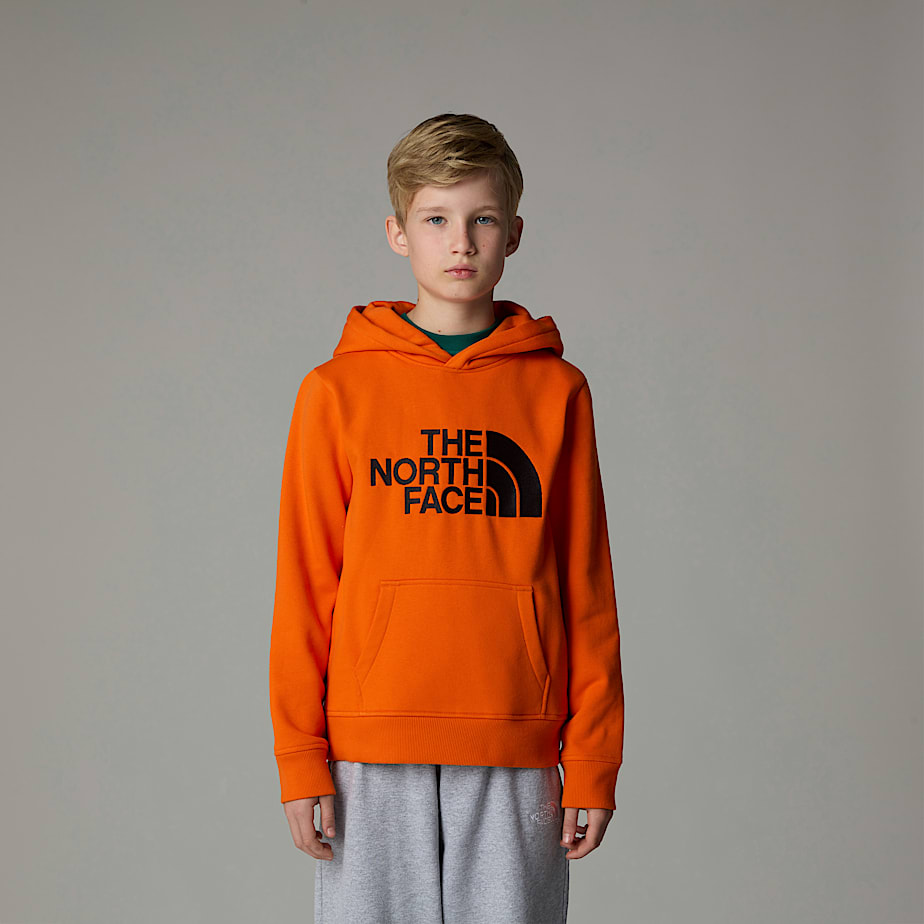 Kids\' The North Face Drew Peak Hoodie Orange | NF0A85J5F