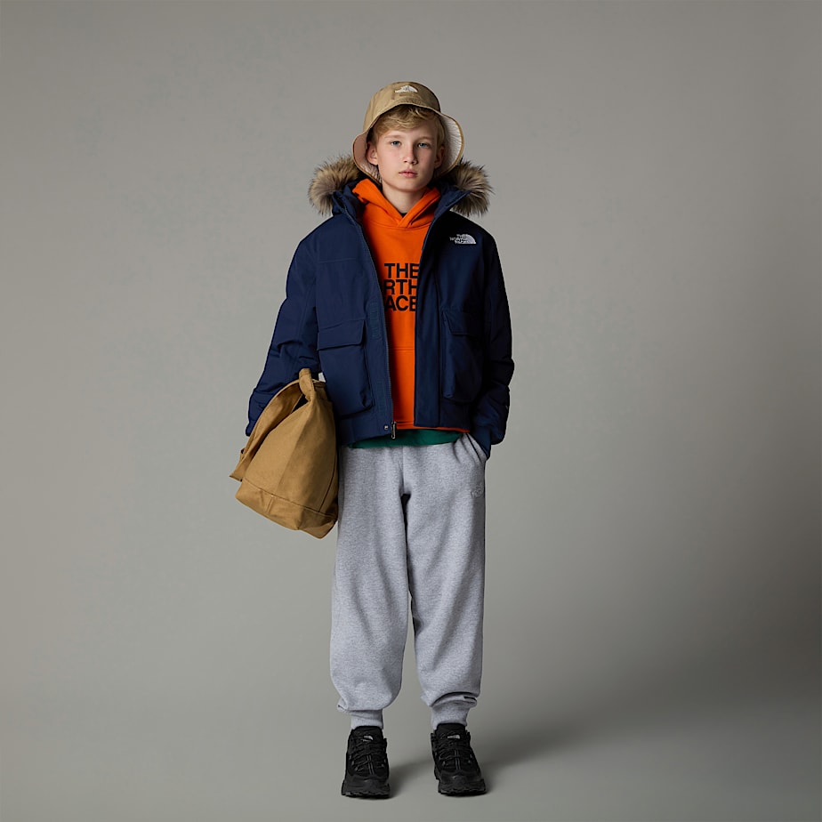 Kids' The North Face McMurdo Hooded Jackets Navy | NF0A19J5B
