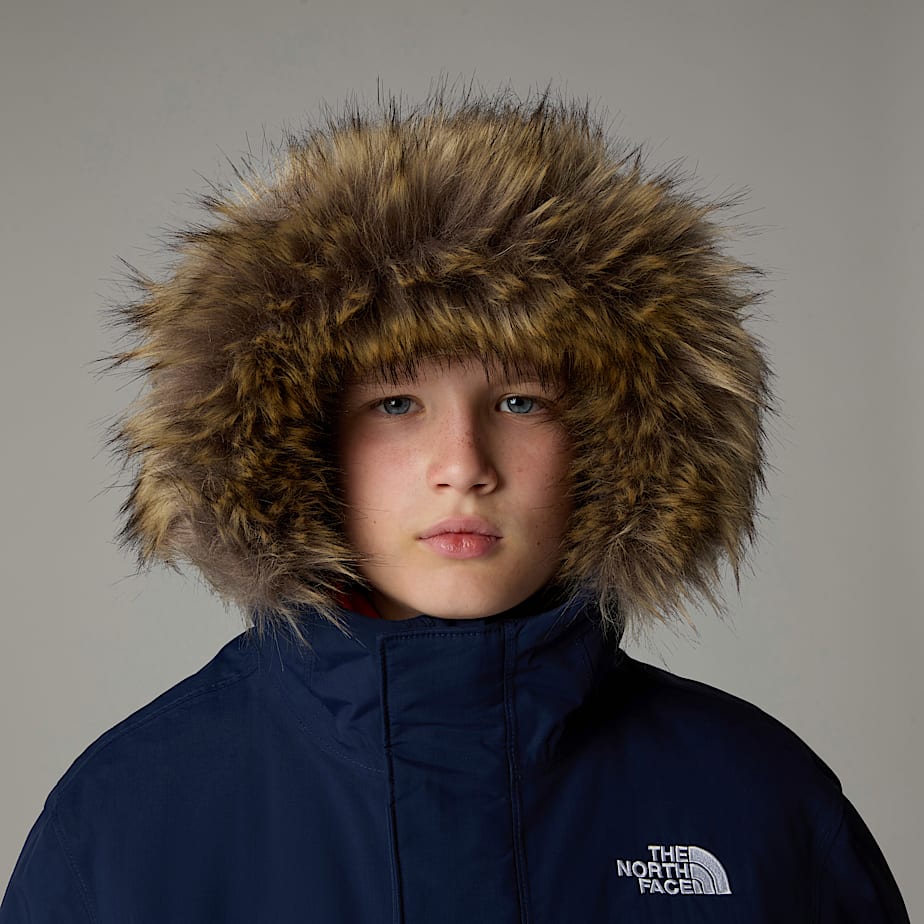 Kids' The North Face McMurdo Hooded Jackets Navy | NF0A19J5B