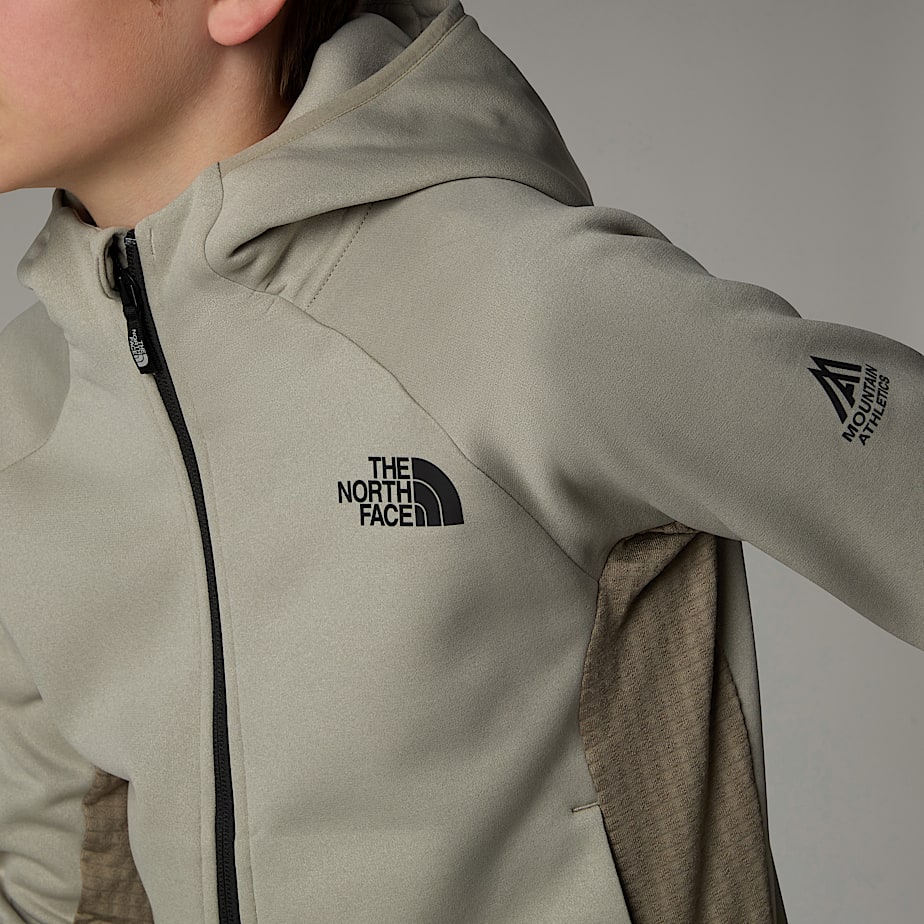 Kids' The North Face Mountain Athletics Hooded Jackets Grey | NF0A58D2H