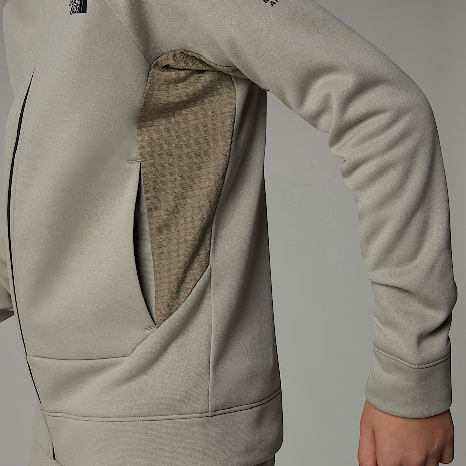Kids' The North Face Mountain Athletics Hooded Jackets Grey | NF0A58D2H