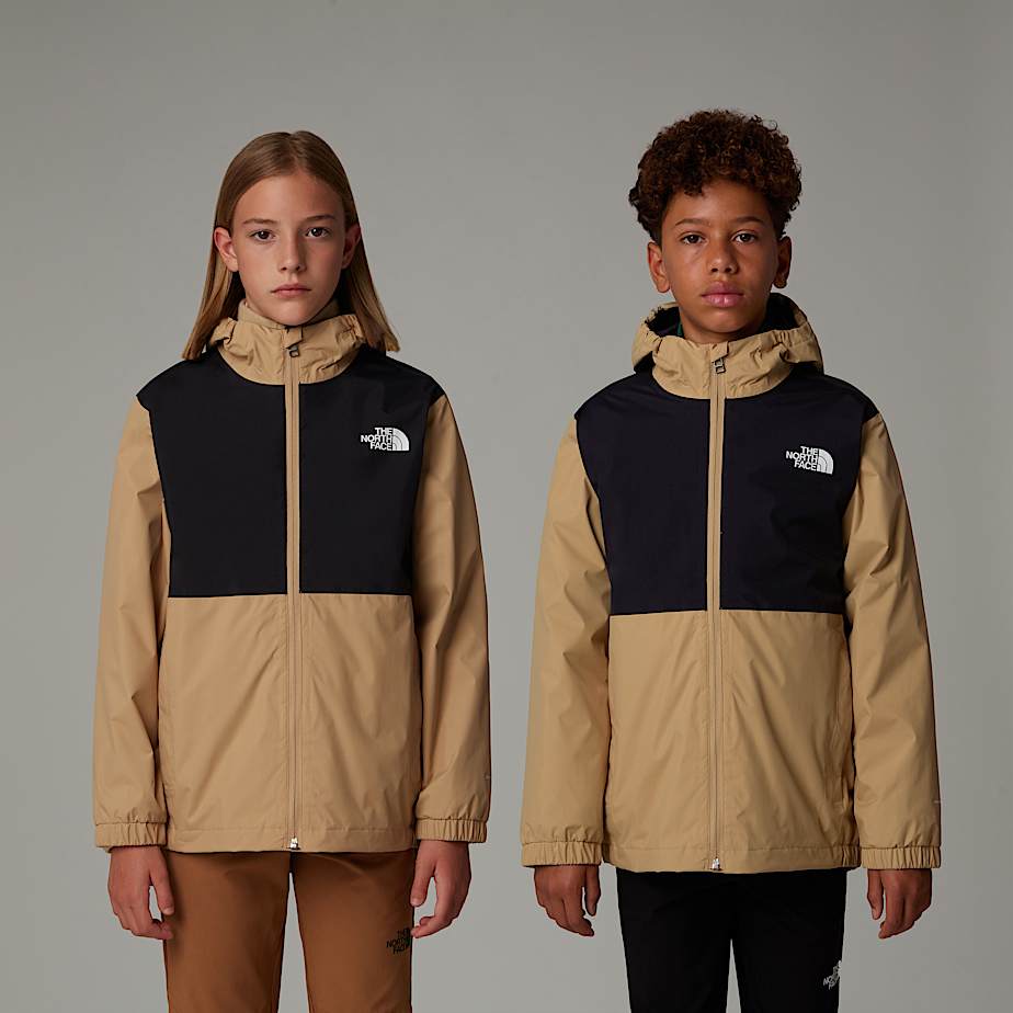 Kids\' The North Face Rain Zip-In Jackets Khaki | NF0A43V9Z