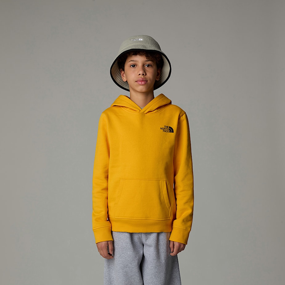 Kids' The North Face Redbox Hoodie Gold | NF0A09P4C