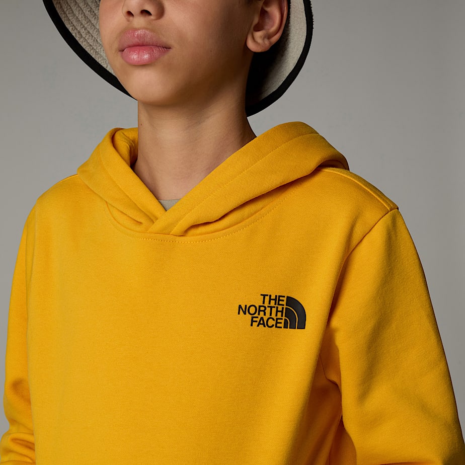 Kids' The North Face Redbox Hoodie Gold | NF0A09P4C