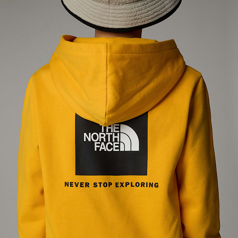 Kids' The North Face Redbox Hoodie Gold | NF0A09P4C