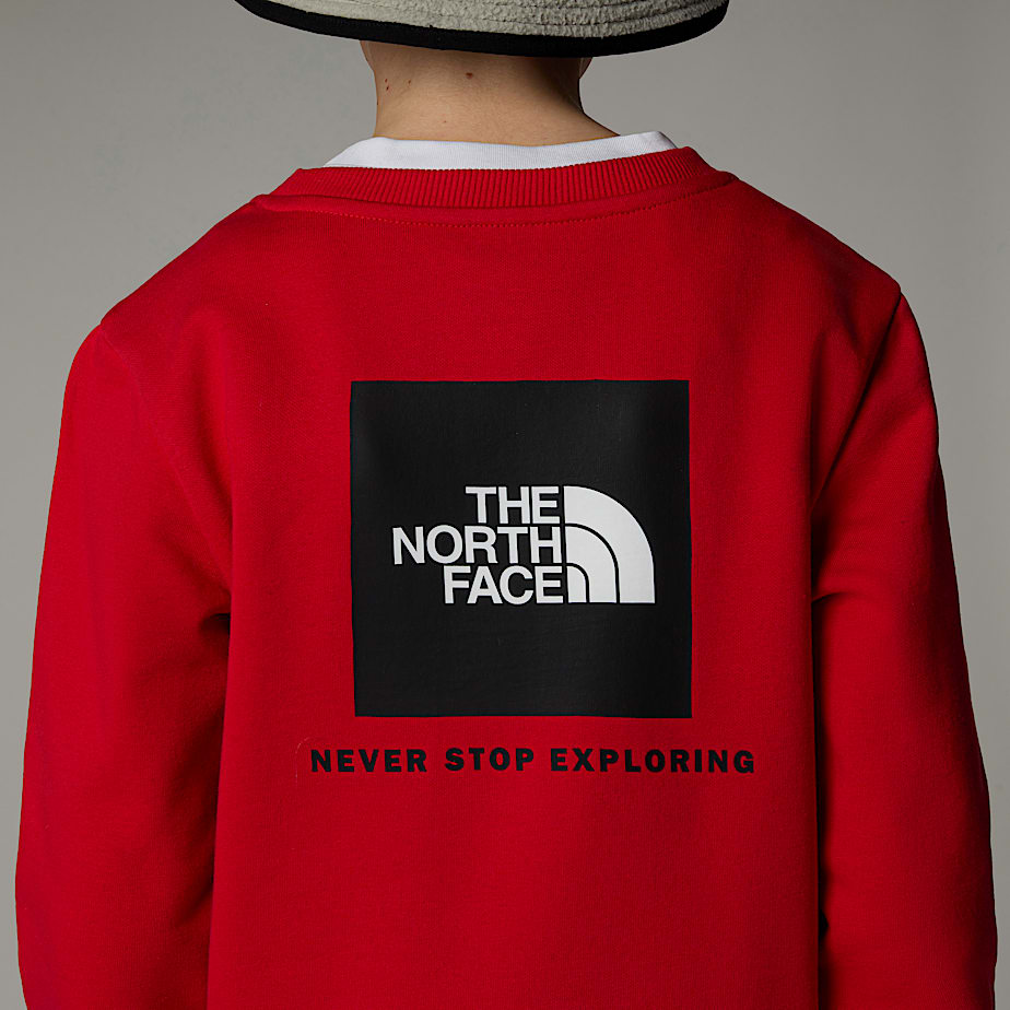 Kids' The North Face Redbox Sweatshirts Red | NF0A66F2G