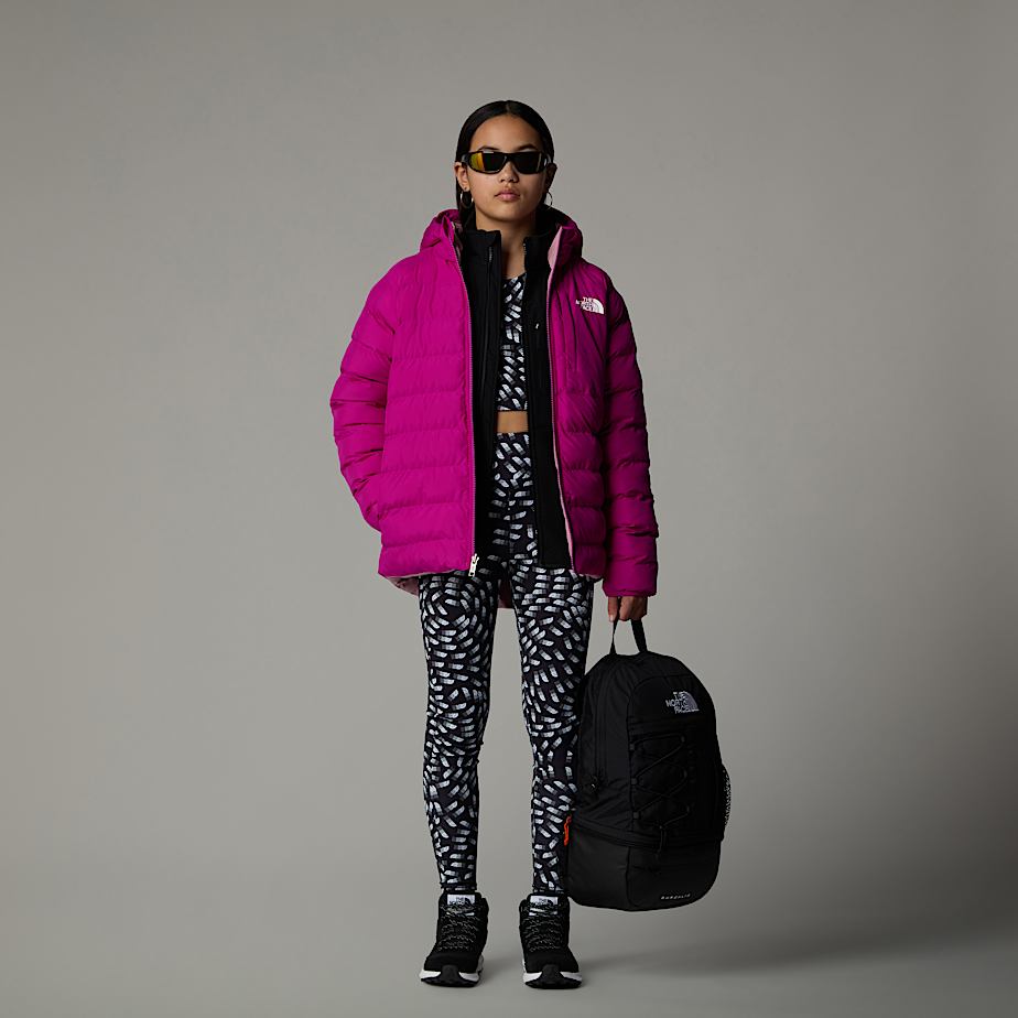 Kids' The North Face Reversible Perrito Jackets Fuchsia | NF0A48G0I