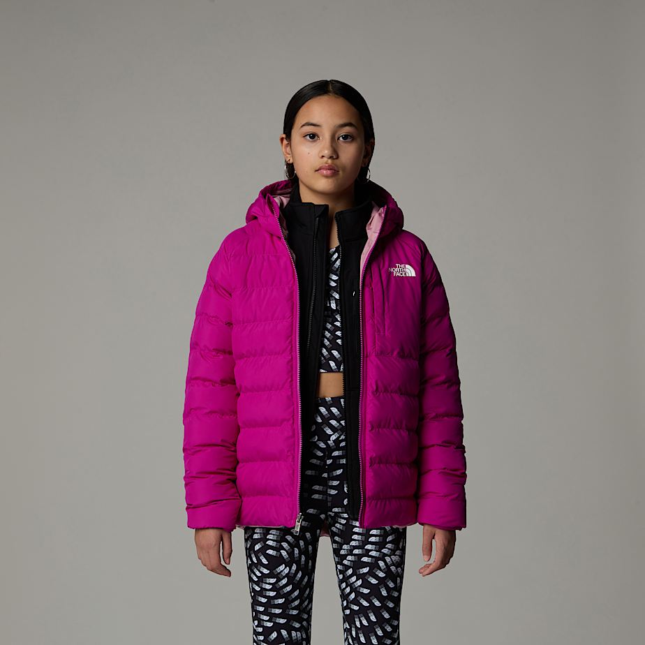 Kids' The North Face Reversible Perrito Jackets Fuchsia | NF0A48G0I