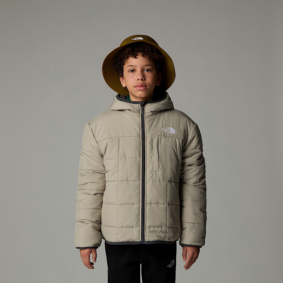 Kids\' The North Face Reversible Shasta Full-Zip Hooded Jackets Grey | NF0A71J0Y