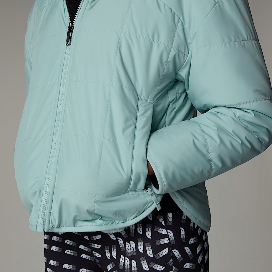 Kids' The North Face Reversible Shasta Full-Zip Jackets Turquoise | NF0A42L0K