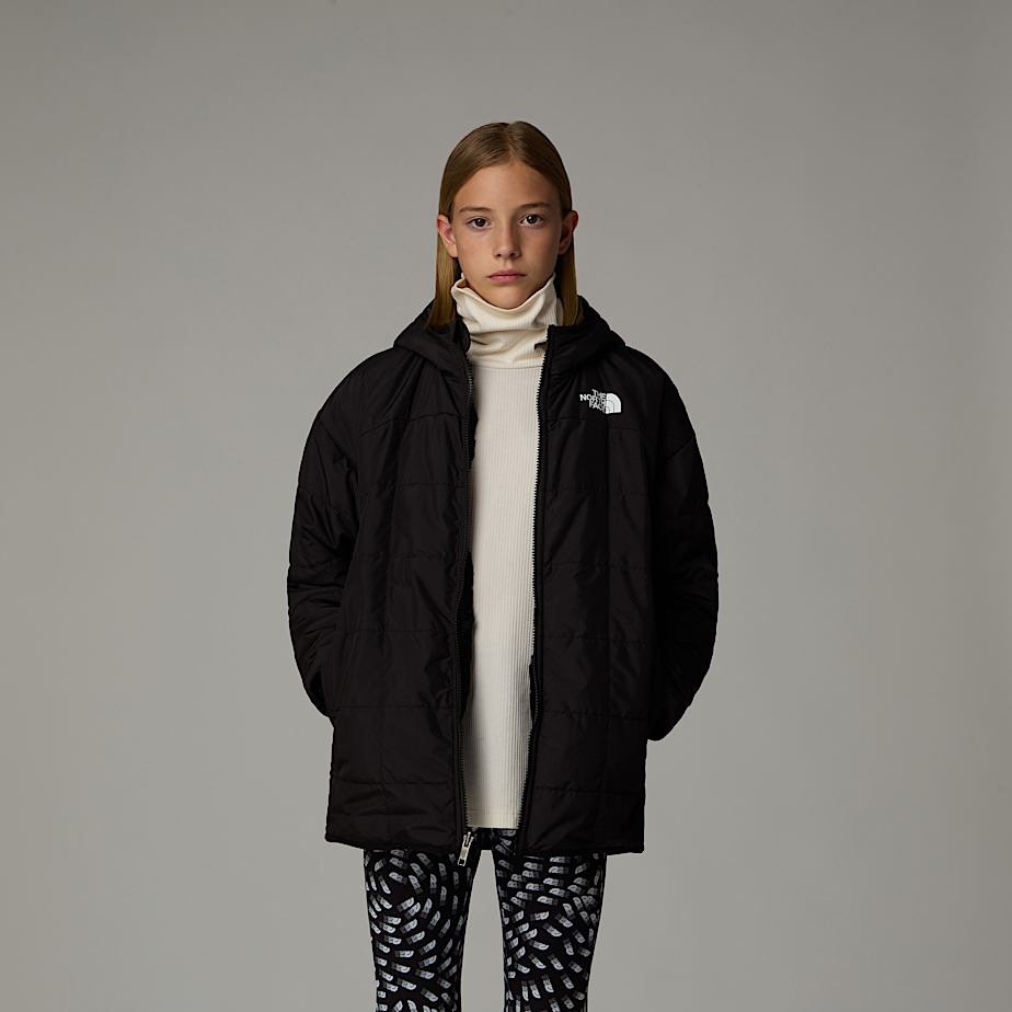 Kids' The North Face Reversible Shasta Hooded Parka Black | NF0A52B3L