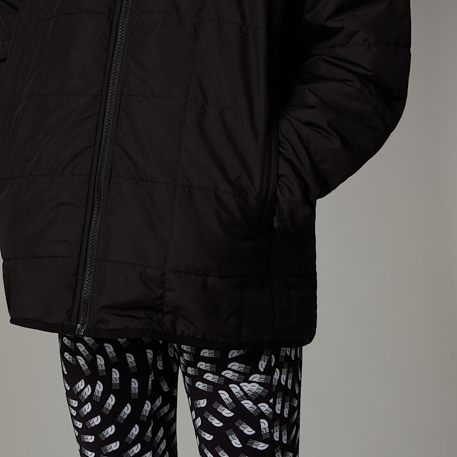 Kids' The North Face Reversible Shasta Hooded Parka Black | NF0A52B3L