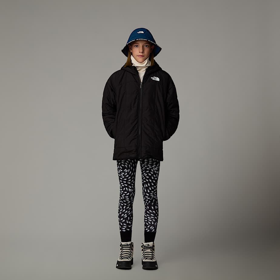 Kids' The North Face Reversible Shasta Hooded Parka Black | NF0A52B3L