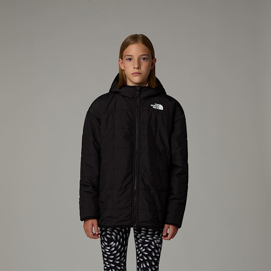 Kids\' The North Face Reversible Shasta Hooded Parka Black | NF0A52B3L
