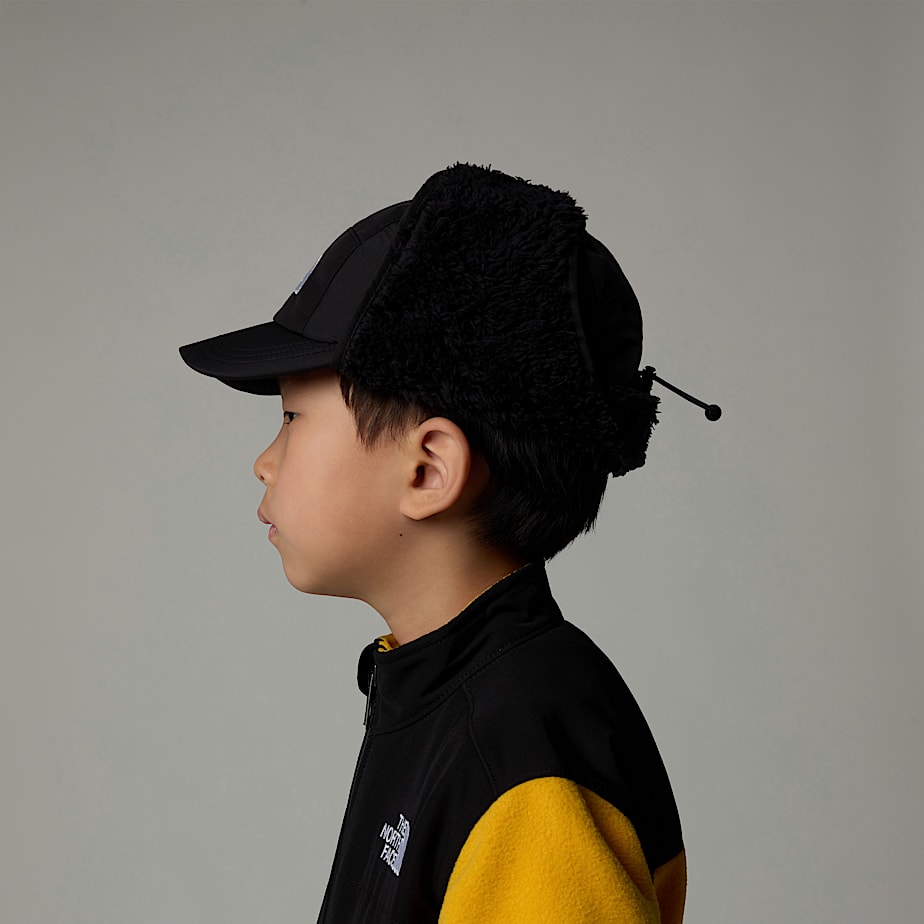 Kids' The North Face Shasta Trapper Caps Black | NF0A78M5N