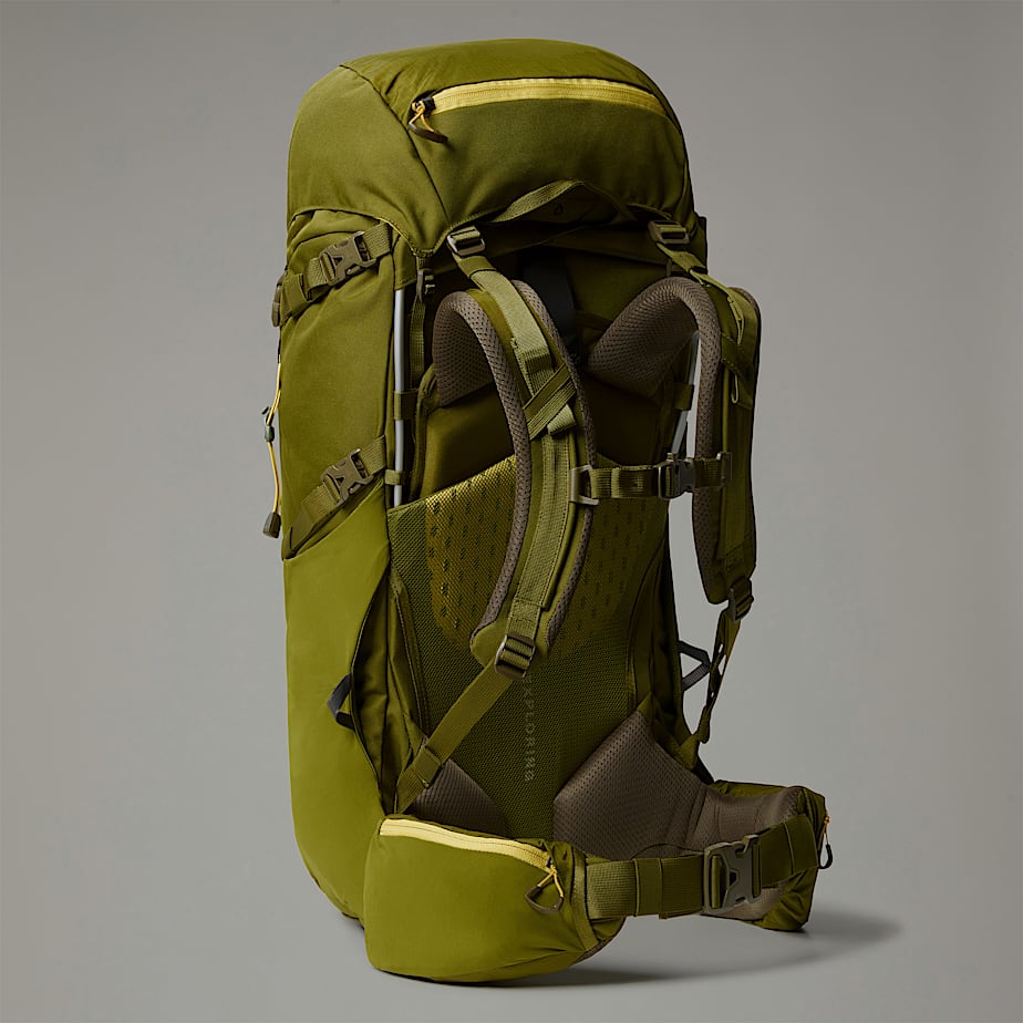 Kids' The North Face Terra 45-Litre Hiking Backpacks Olive | NF0A11U7G