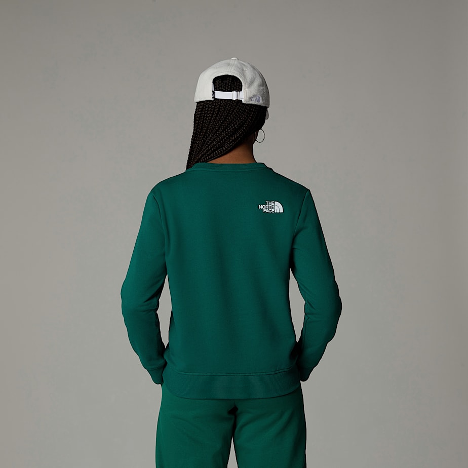 Kids' The North Face Varsity Graphic Relaxed Sweatshirts Green | NF0A82S6Y