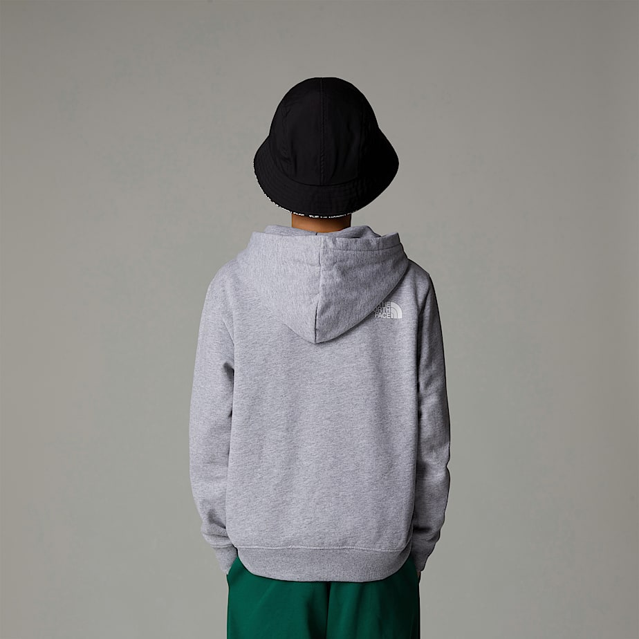 Kids' The North Face Varsity Graphic Relaxed Hoodie Grey | NF0A79S6K