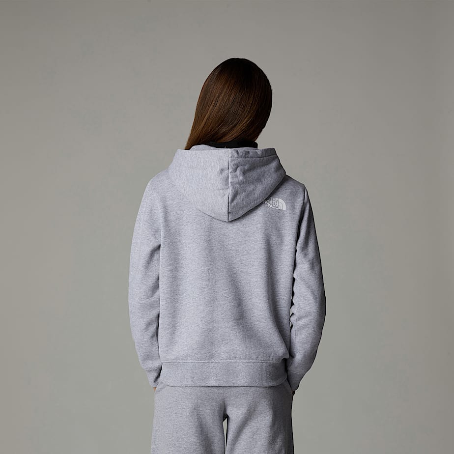 Kids' The North Face Varsity Graphic Relaxed Hoodie Grey | NF0A79S6K