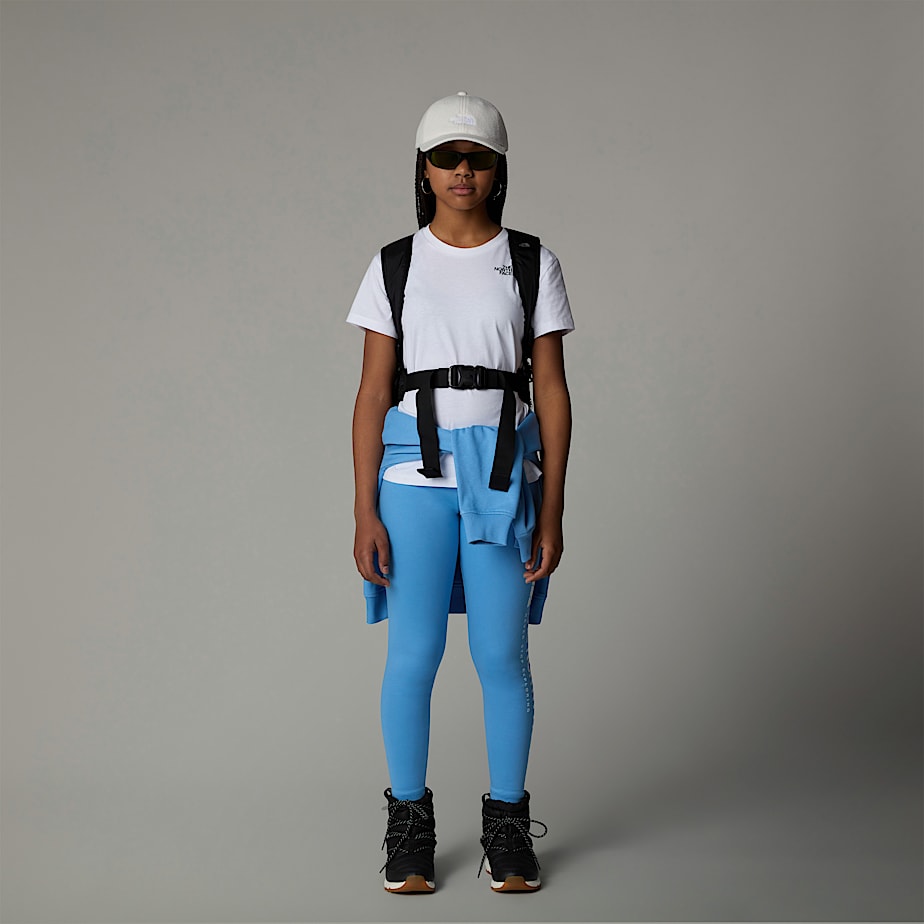 Kids' The North Face Vertical Graphic Leggings Blue | NF0A76Y2B