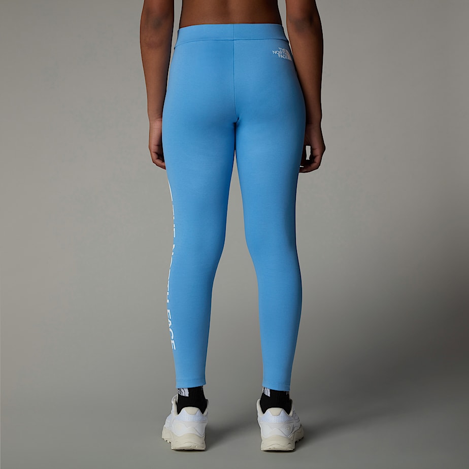Kids' The North Face Vertical Graphic Leggings Blue | NF0A76Y2B
