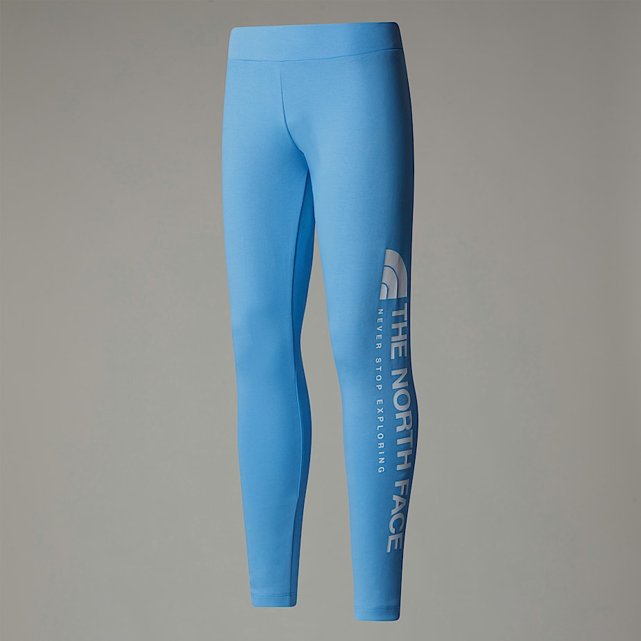 Kids' The North Face Vertical Graphic Leggings Blue | NF0A76Y2B