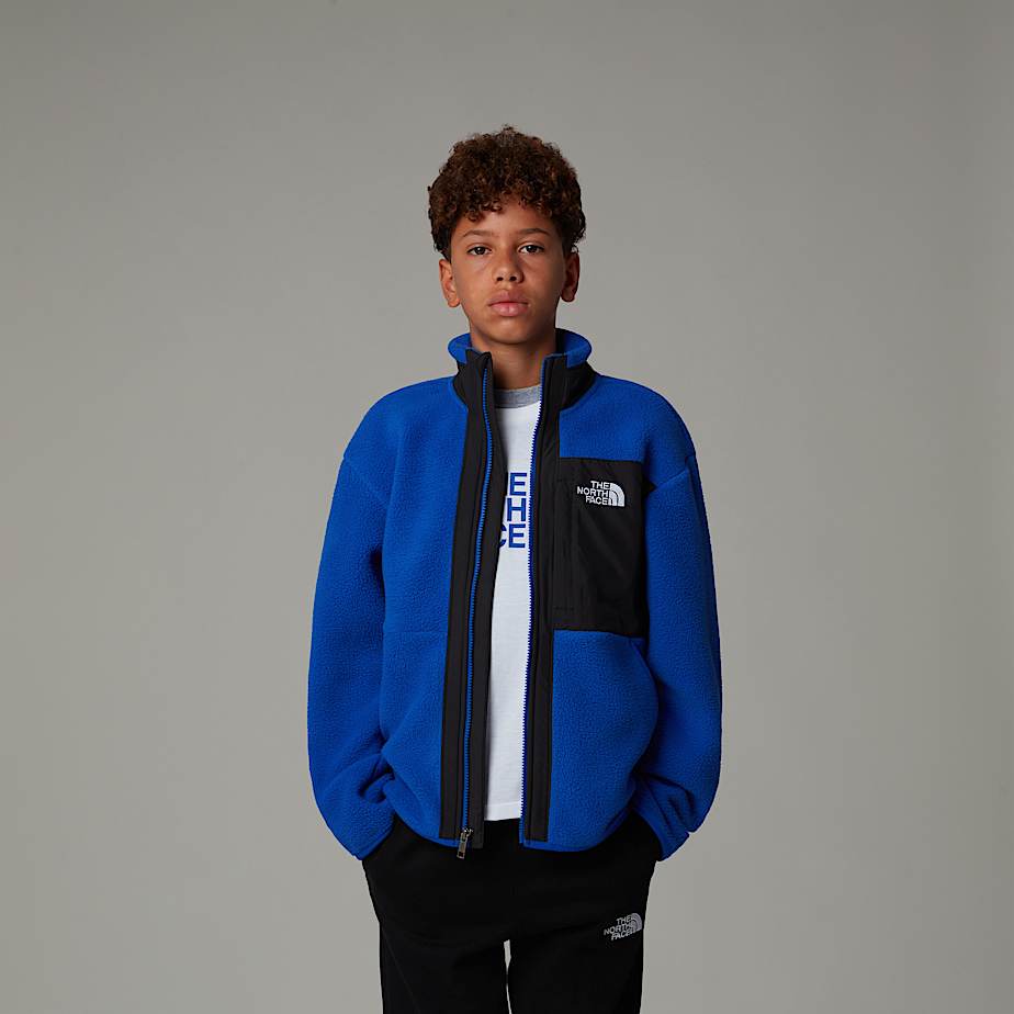 Kids' The North Face Yumiori Full-Zip Fleece Jackets Blue | NF0A04R4R