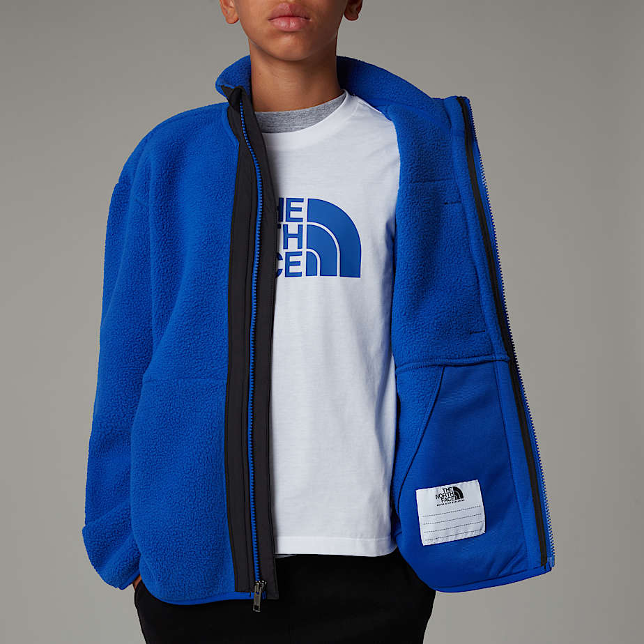Kids' The North Face Yumiori Full-Zip Fleece Jackets Blue | NF0A04R4R