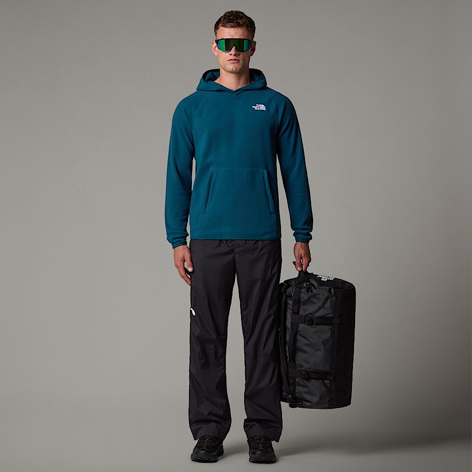 Men The North Face 100 Glacier Fleece Hoodie Navy | NF0A10D5X