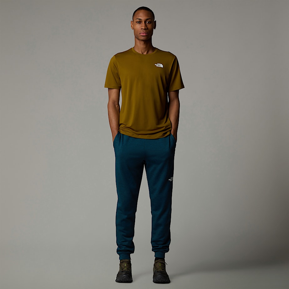 Men The North Face 247 1/4 Zip Long-Sleeve T Shirts Brown | NF0A43B2R