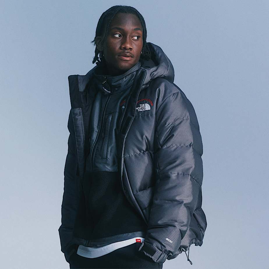 Men The North Face 30th Anniversary Himalayan Parka Grey | NF0A96H6W