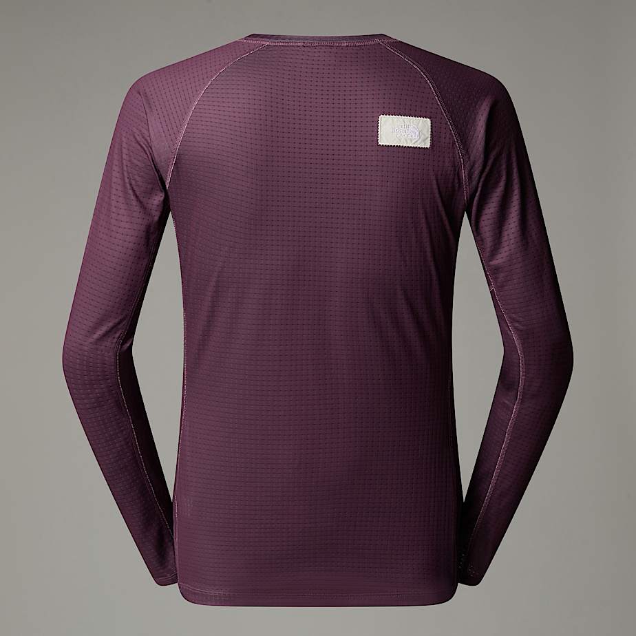 Men The North Face A68-a Circular DotKnit Base Layer Tops Purple | NF0A08H2Q