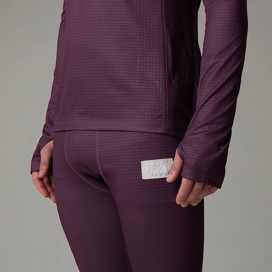Men The North Face A68-a Circular DotKnit Base Layer Tops Purple | NF0A08H2Q