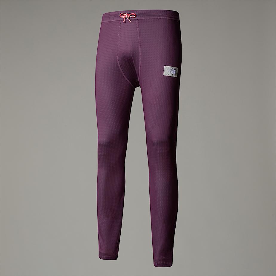 Men The North Face A68-a Circular DotKnit Baselayer Leggings Purple | NF0A01N6V