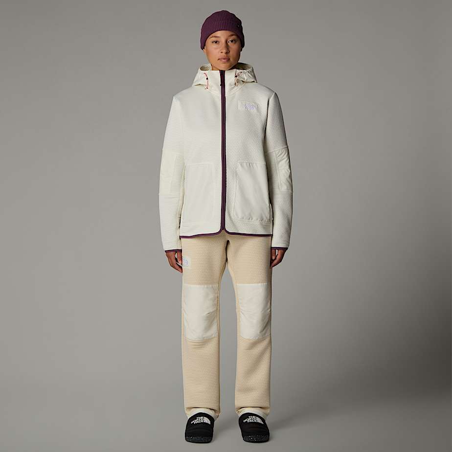 Men The North Face A68-a DotKnit Thermal Hooded Jackets White | NF0A39A0Z