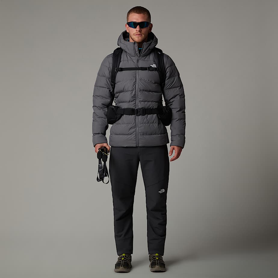 Men The North Face Aconcagua III Hooded Jackets Grey | NF0A93C5Y