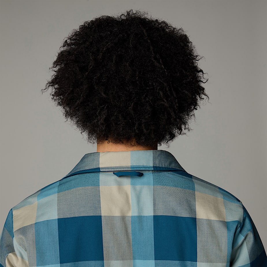 Men The North Face Afterburner Insulated Flannel Jackets Navy | NF0A36W1P