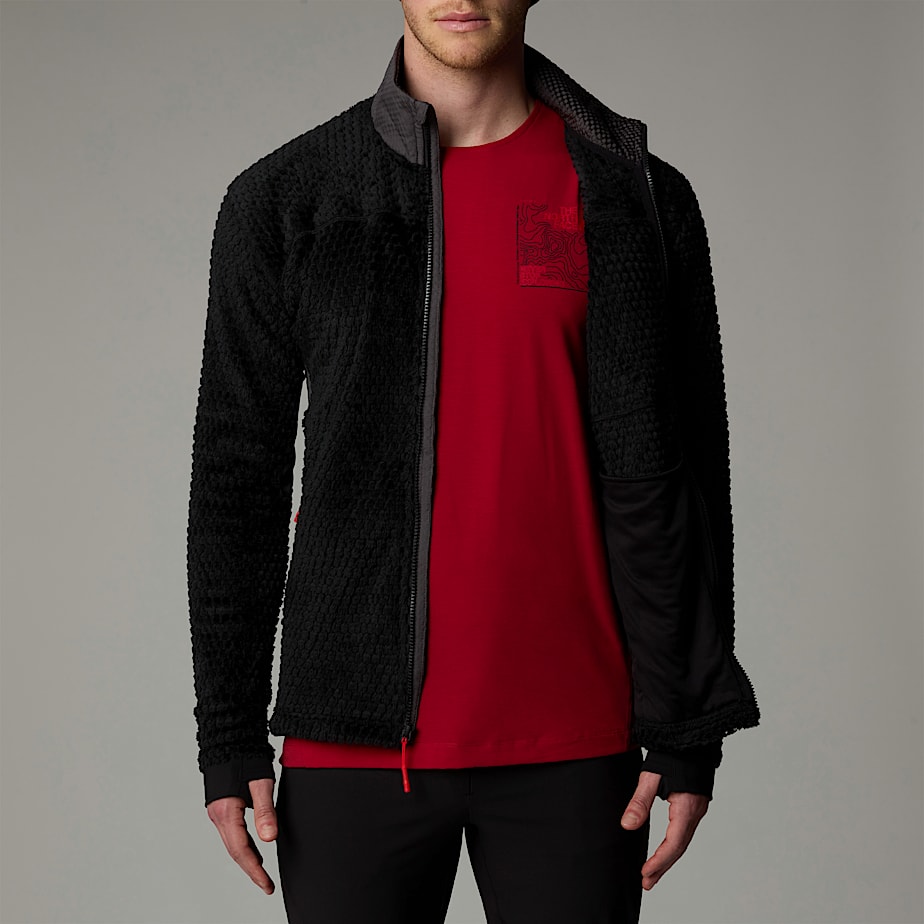 Men The North Face Alpedge Polartec® High Loft™ Fleece Jackets Black | NF0A30U8T