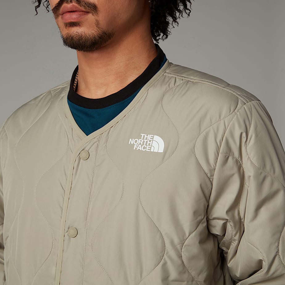 Men The North Face Ampato Quilted Jackets Grey | NF0A66Y8L