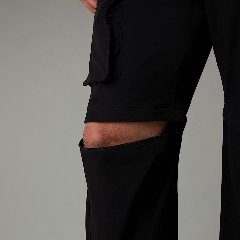 Men The North Face Ancohuma Convertible Loose Pants Black | NF0A82N7W