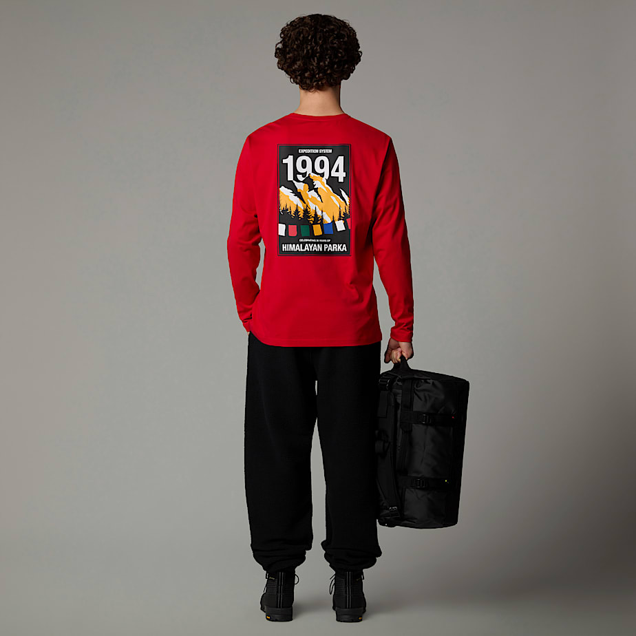 Men The North Face Anniversary Long-Sleeve T Shirts Red | NF0A82F1V