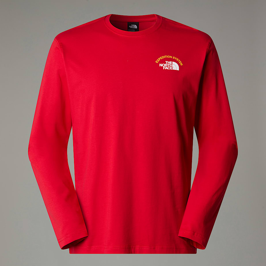 Men The North Face Anniversary Long-Sleeve T Shirts Red | NF0A82F1V