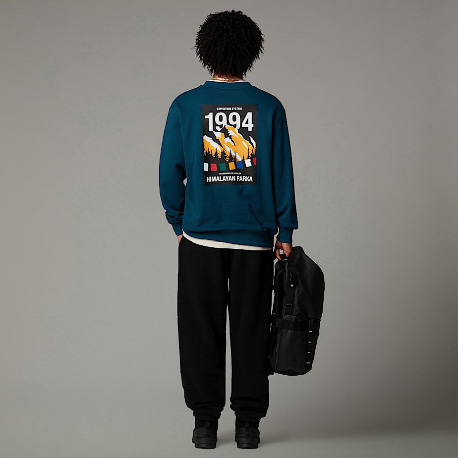 Men The North Face Anniversary Sweatshirts Navy | NF0A53P3R