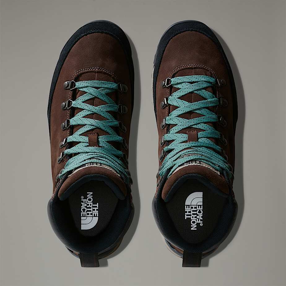 Men The North Face Back-To-Berkeley IV Leather Lifestyle Boots Brown | NF0A74E1C