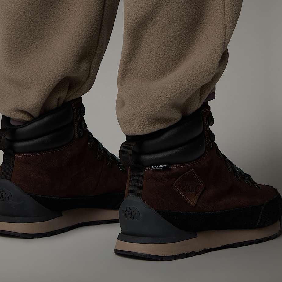 Men The North Face Back-To-Berkeley IV Leather Lifestyle Boots Brown | NF0A74E1C