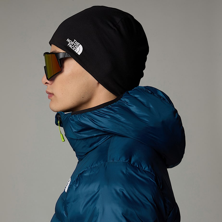 Men The North Face Base Lined Beanie Black | NF0A80B4O