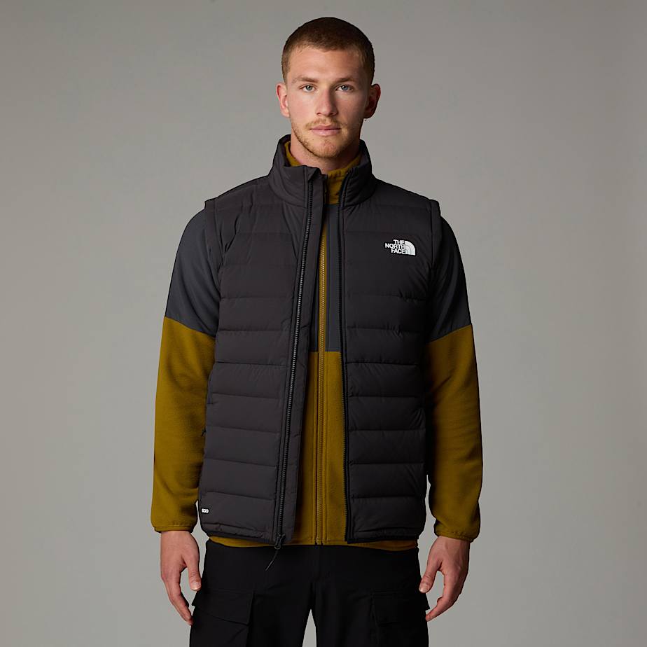 Men The North Face Belleview Stretch Down Vest Black | NF0A76S7G