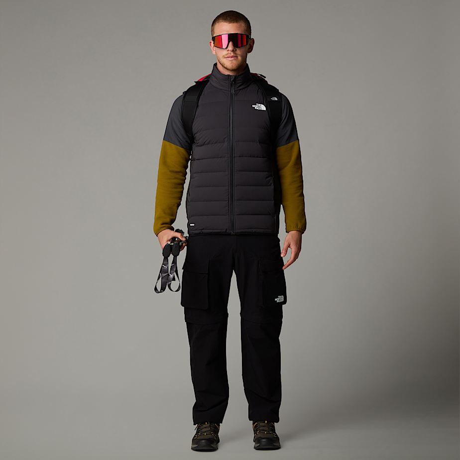 Men The North Face Belleview Stretch Down Vest Black | NF0A76S7G